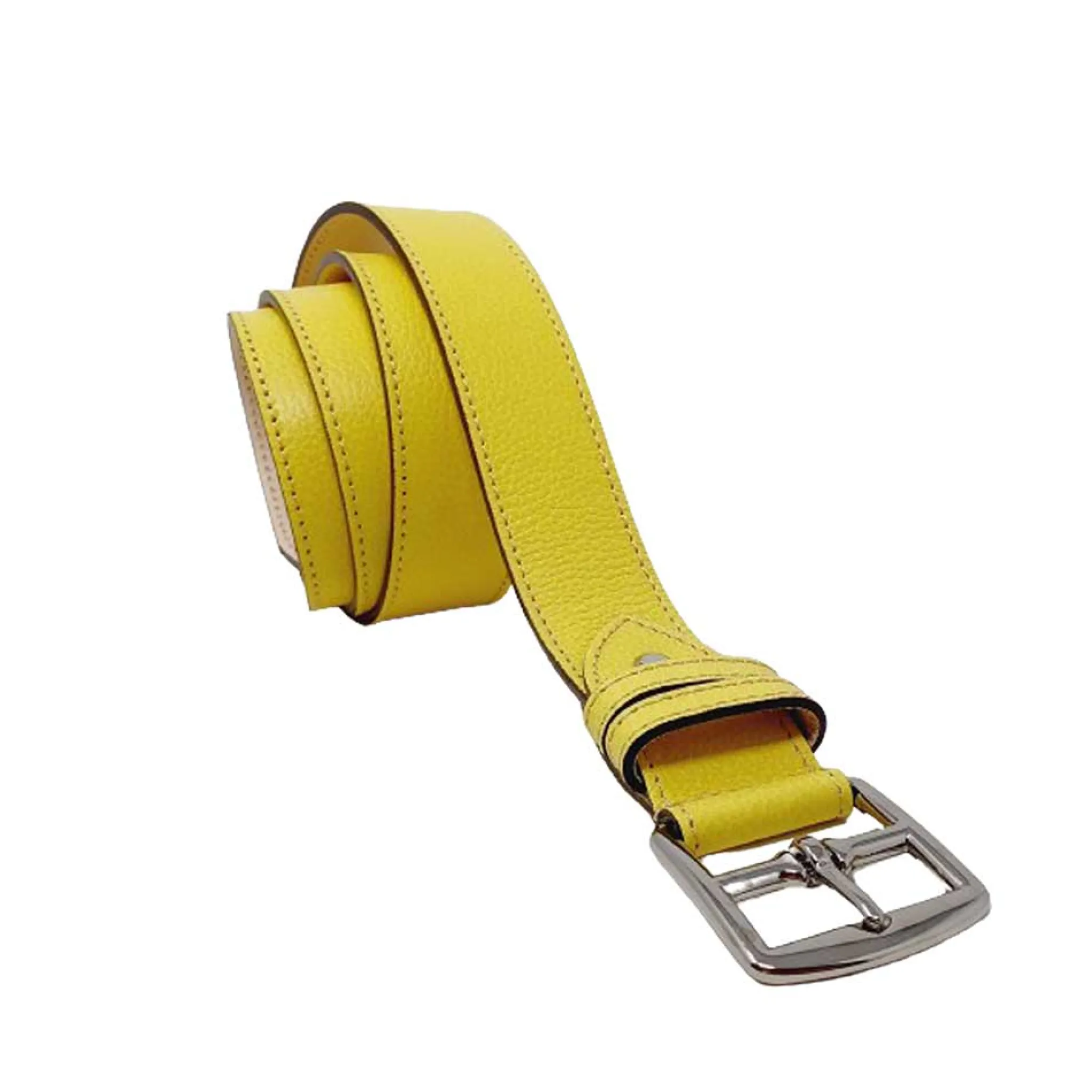Maison Berthille Ceintures Cuir Grainé / Étrivières | Ceintures>Ceinture Mini Étrivière Cuir 25mm | Coloris au Choix | réf. 3601