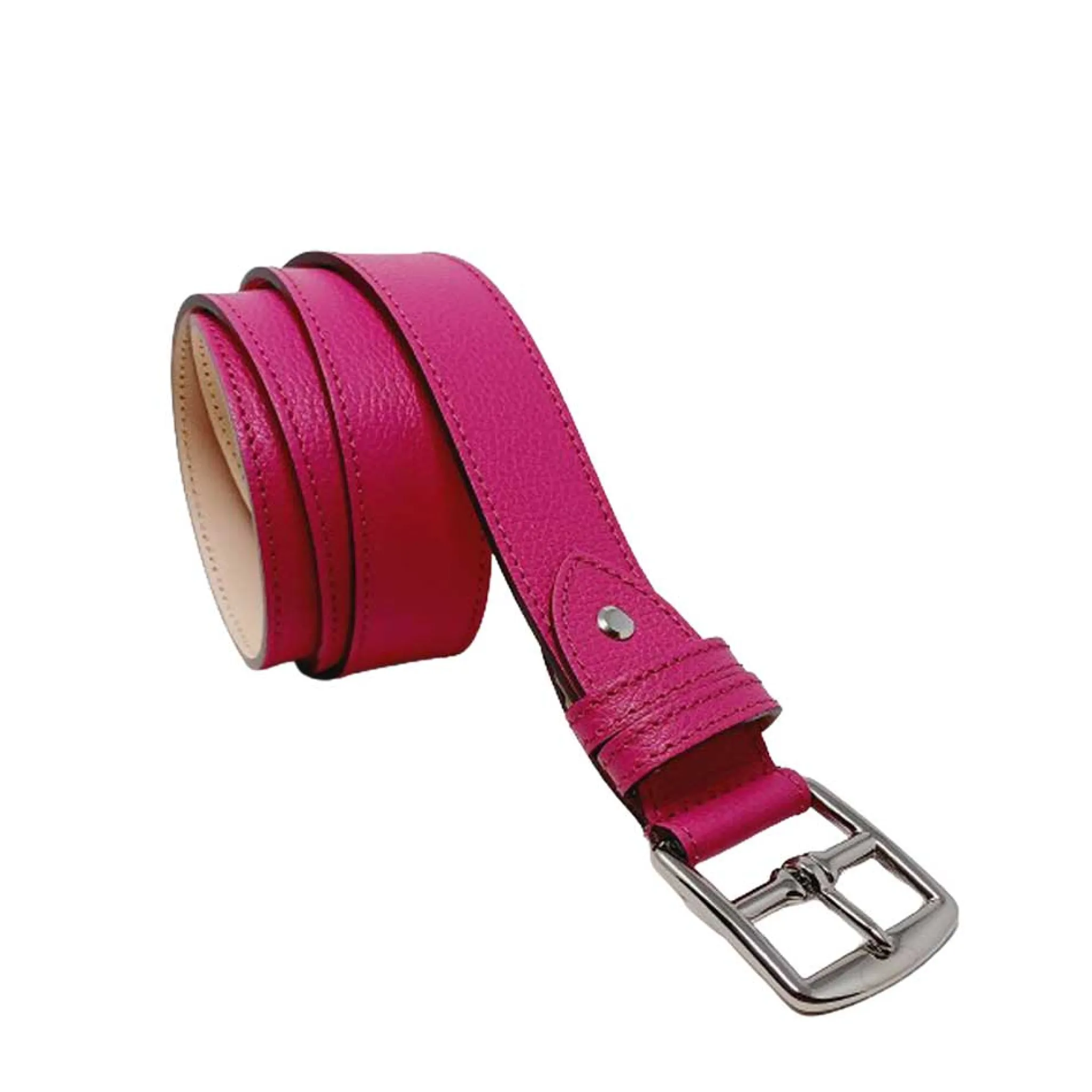 Maison Berthille Ceintures Cuir Grainé / Étrivières | Ceintures>Ceinture Mini Étrivière Cuir 25mm | Coloris au Choix | réf. 3601