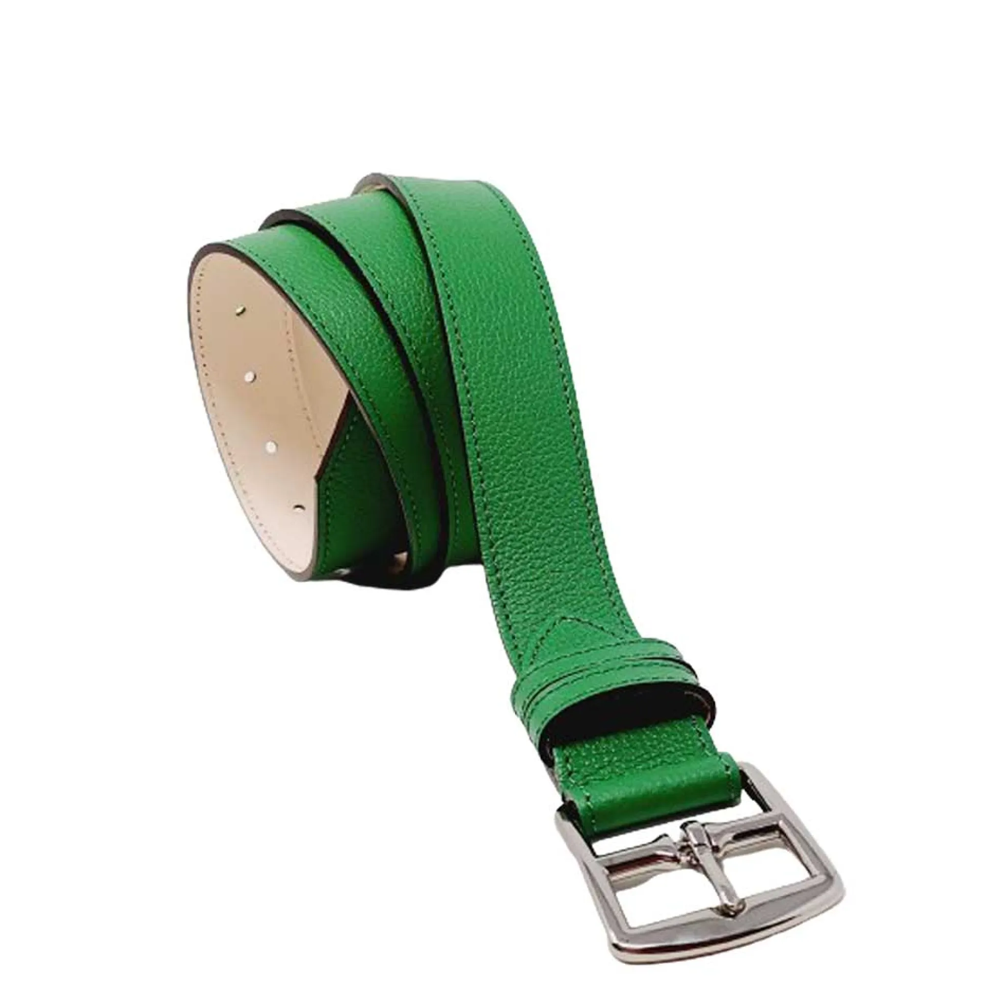 Maison Berthille Ceintures Cuir Grainé / Étrivières | Ceintures>Ceinture Mini Étrivière Cuir 25mm | Coloris au Choix | réf. 3601