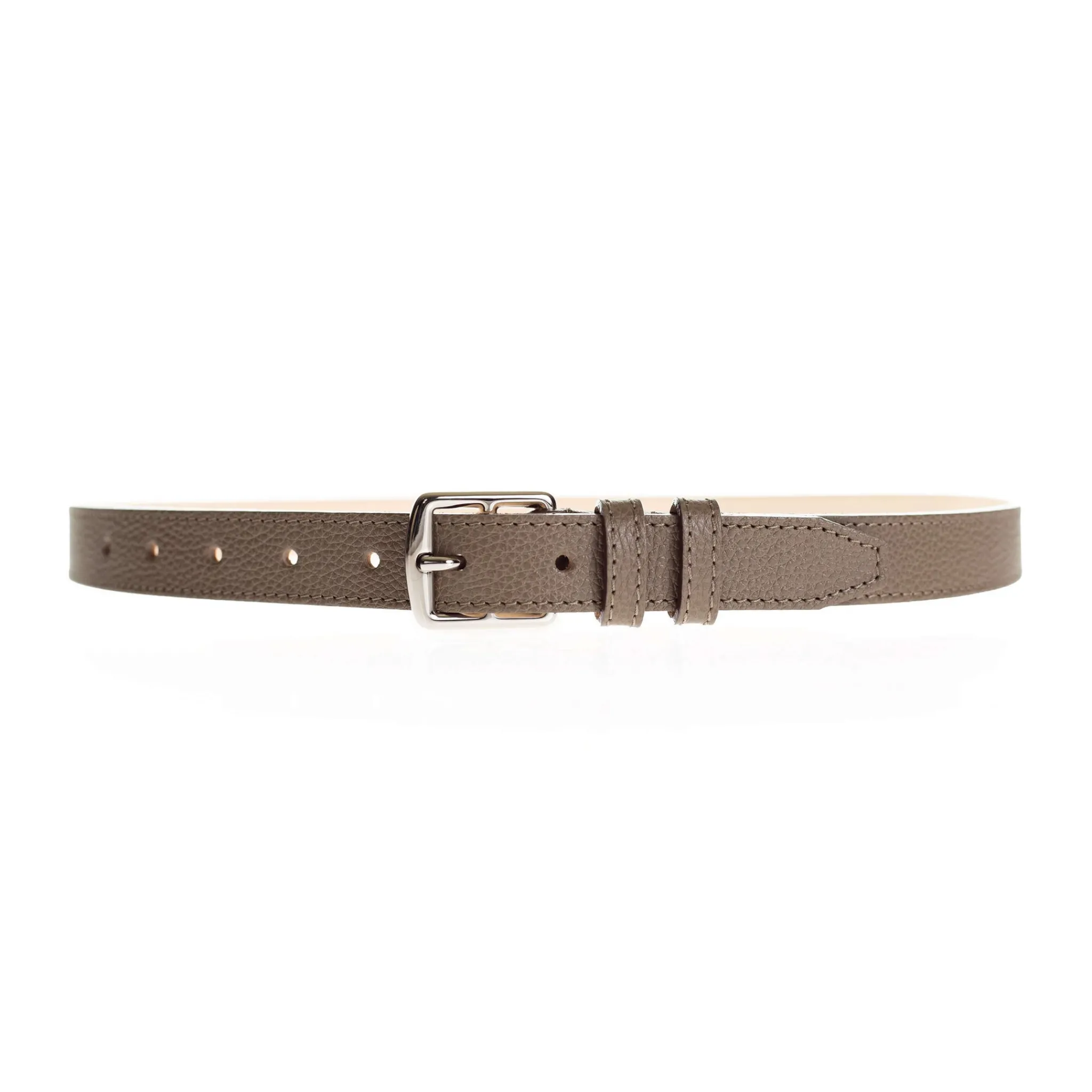 Maison Berthille Ceintures Cuir Grainé / Étrivières | Ceintures>Ceinture Mini Étrivière Cuir 25mm | Coloris au Choix | réf. 3601