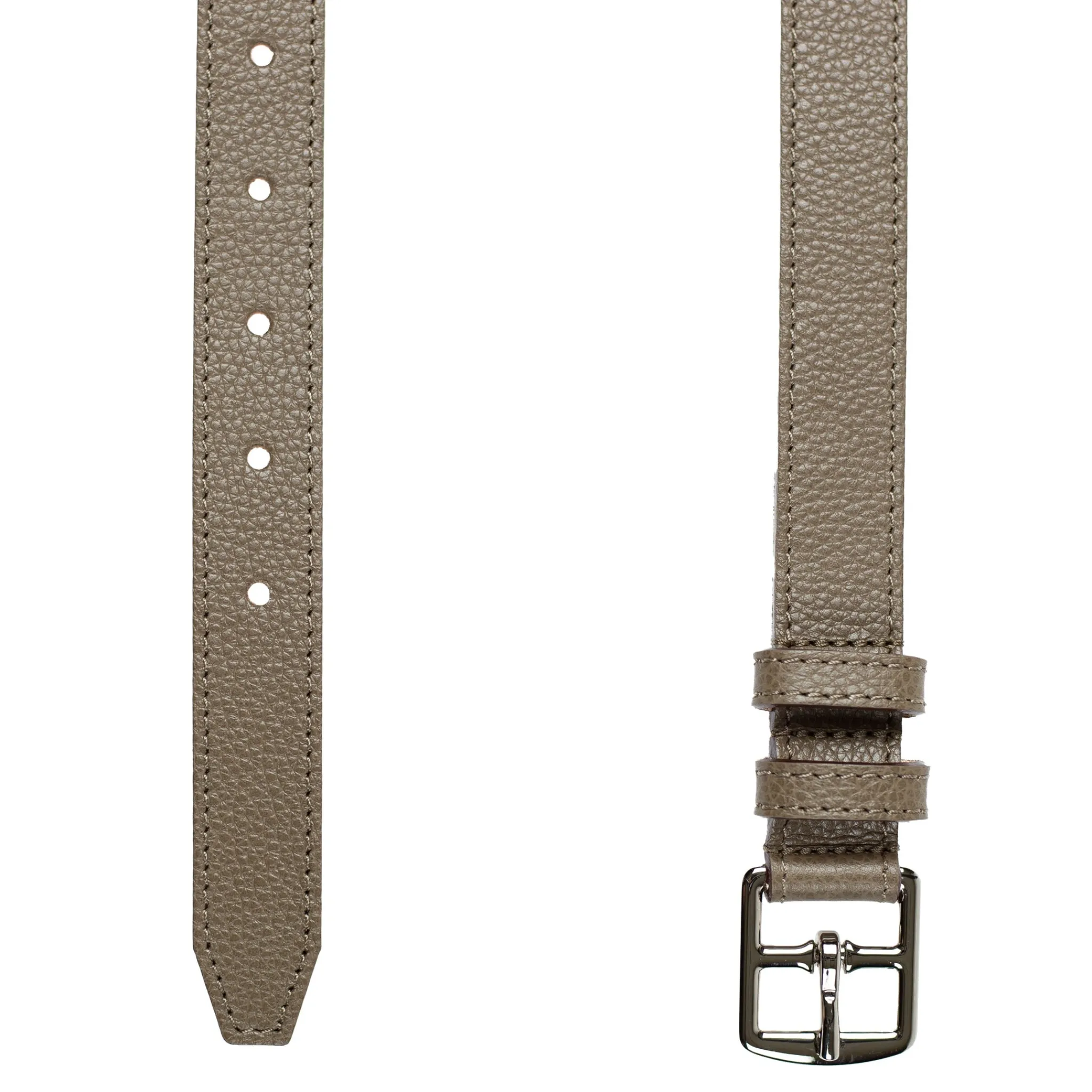 Maison Berthille Ceintures Cuir Grainé / Étrivières | Ceintures>Ceinture Mini Étrivière Cuir 25mm | Coloris au Choix | réf. 3601