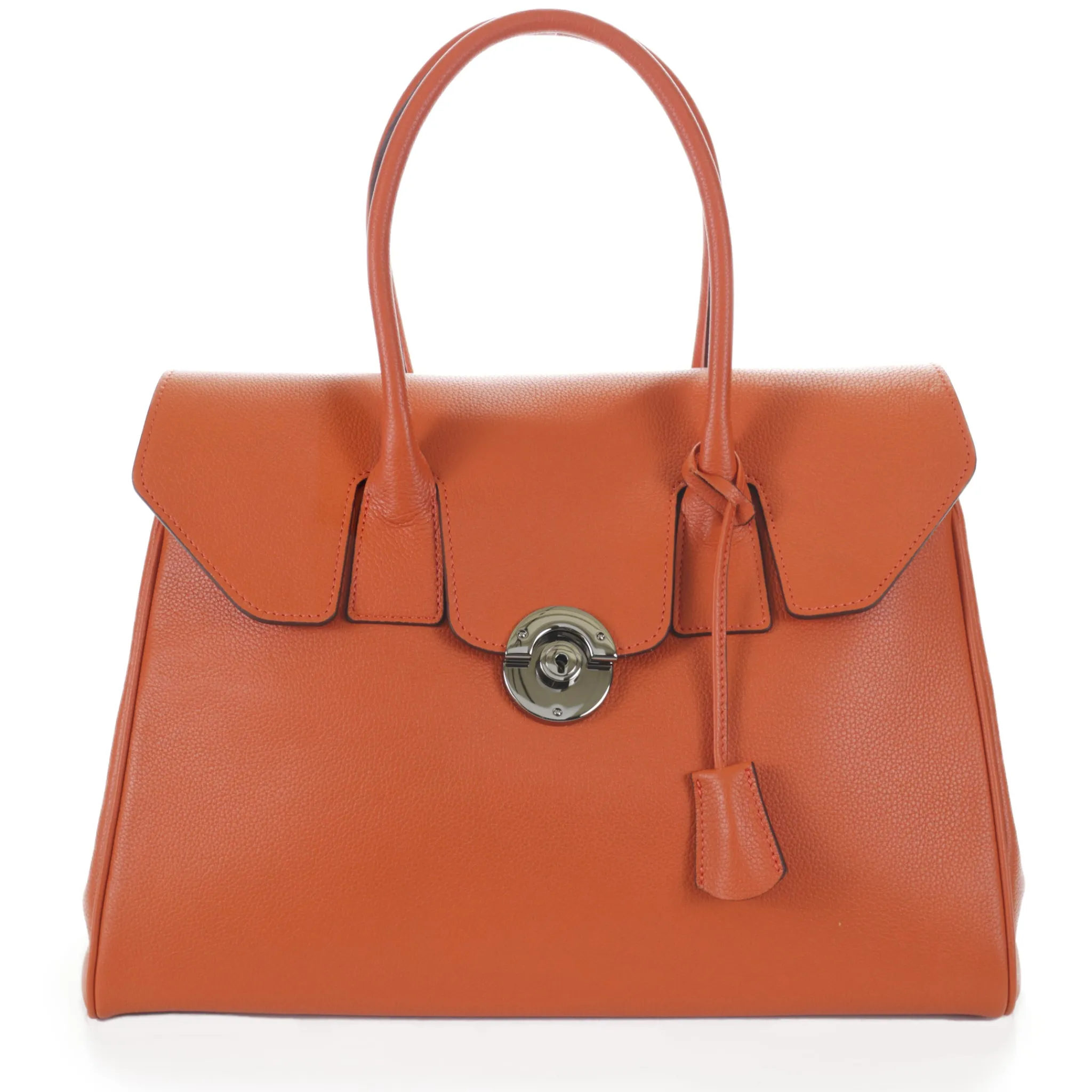 Maison Berthille Cabas & Grands Sacs À Main | Sacs>Sac à main Business Cortina en cuir grainé |