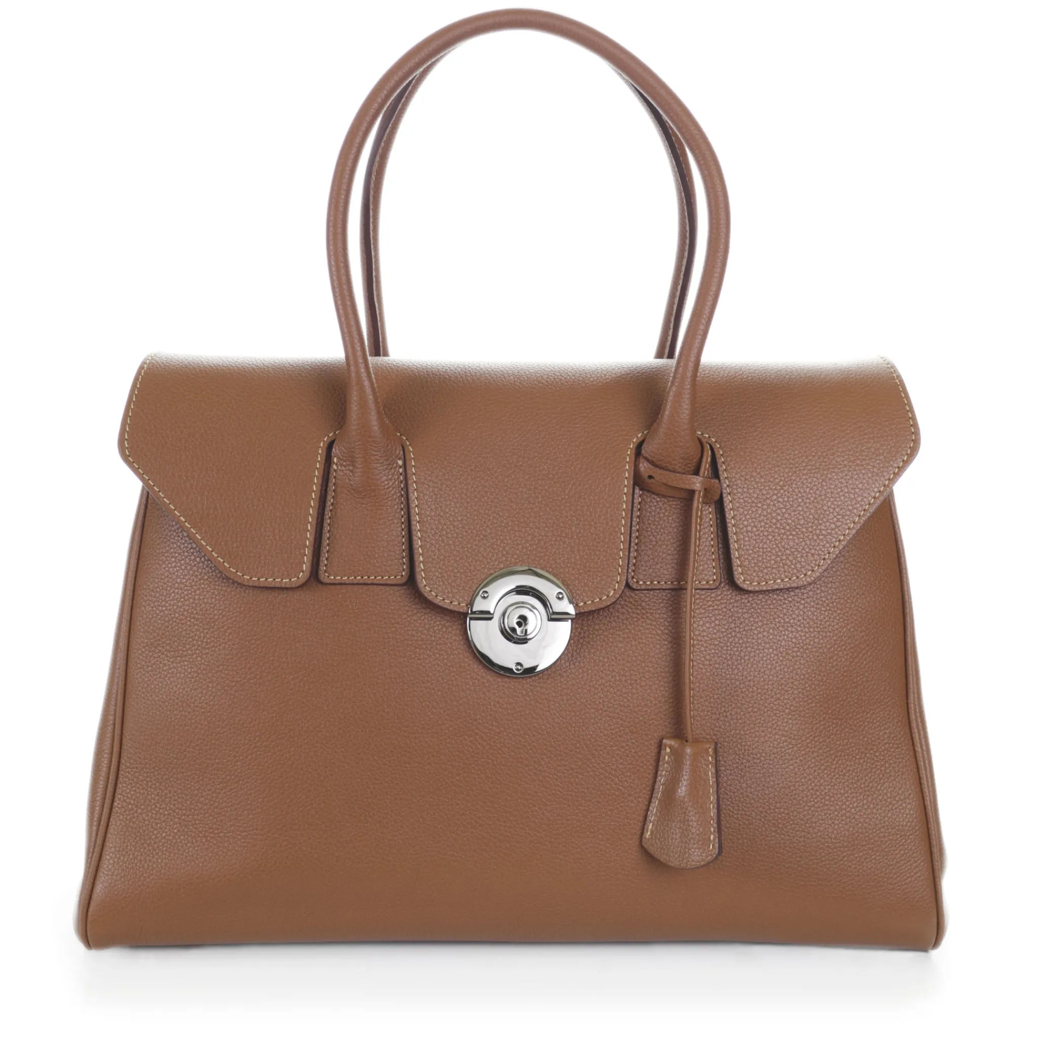 Maison Berthille Cabas & Grands Sacs À Main | Sacs>Sac à main Business Cortina en cuir grainé |