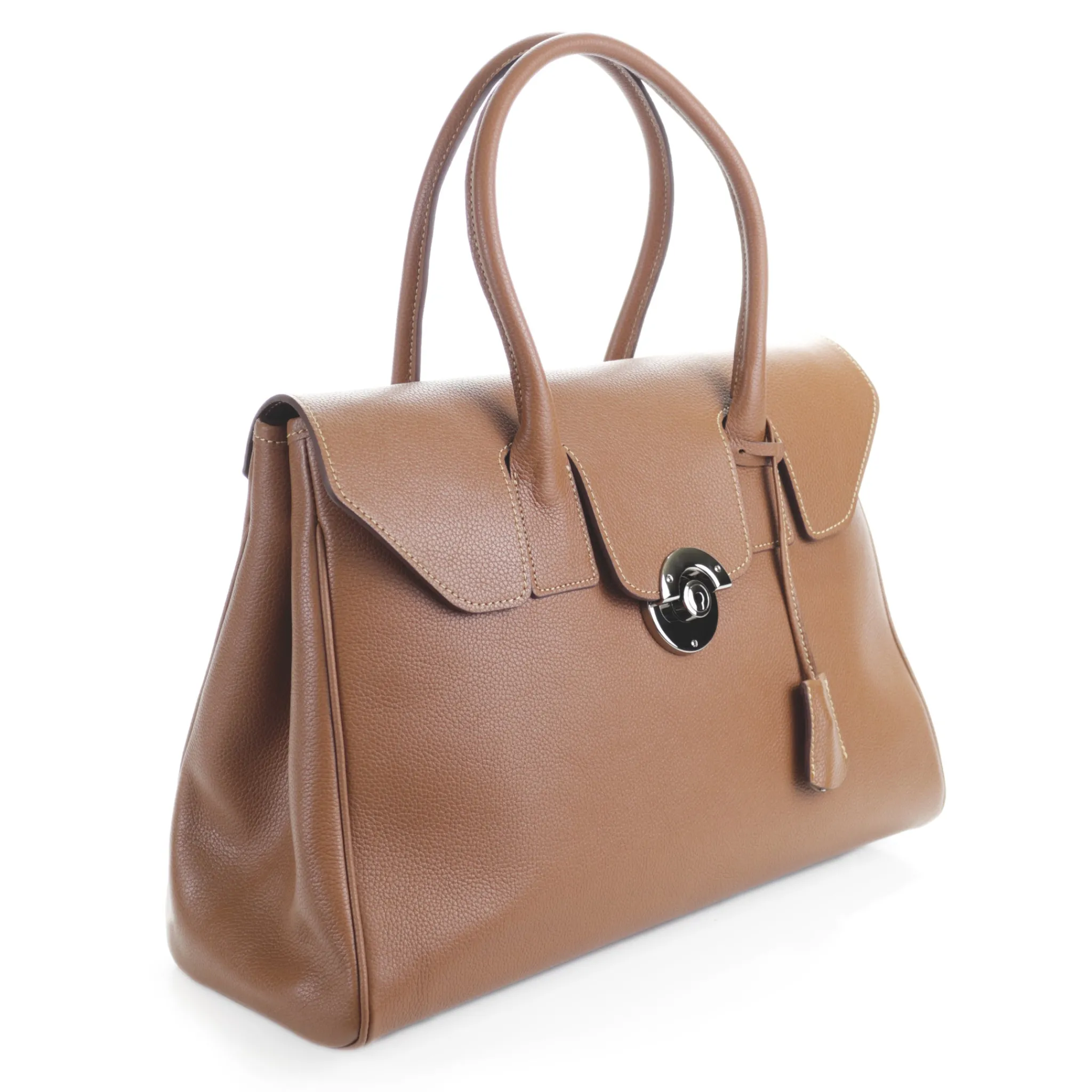 Maison Berthille Cabas & Grands Sacs À Main | Sacs>Sac à main Business Cortina en cuir grainé |