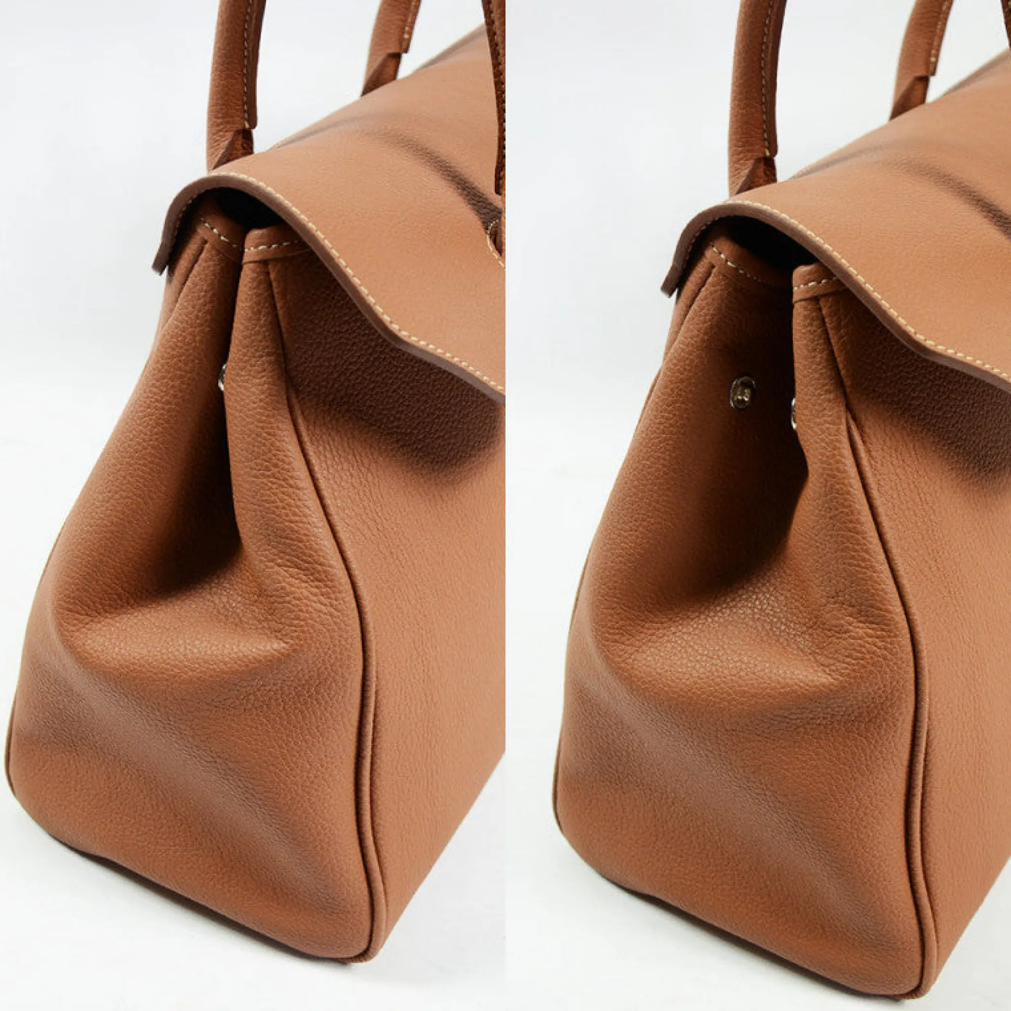 Maison Berthille Cabas & Grands Sacs À Main | Sacs>Sac à main Business Cortina en cuir grainé |