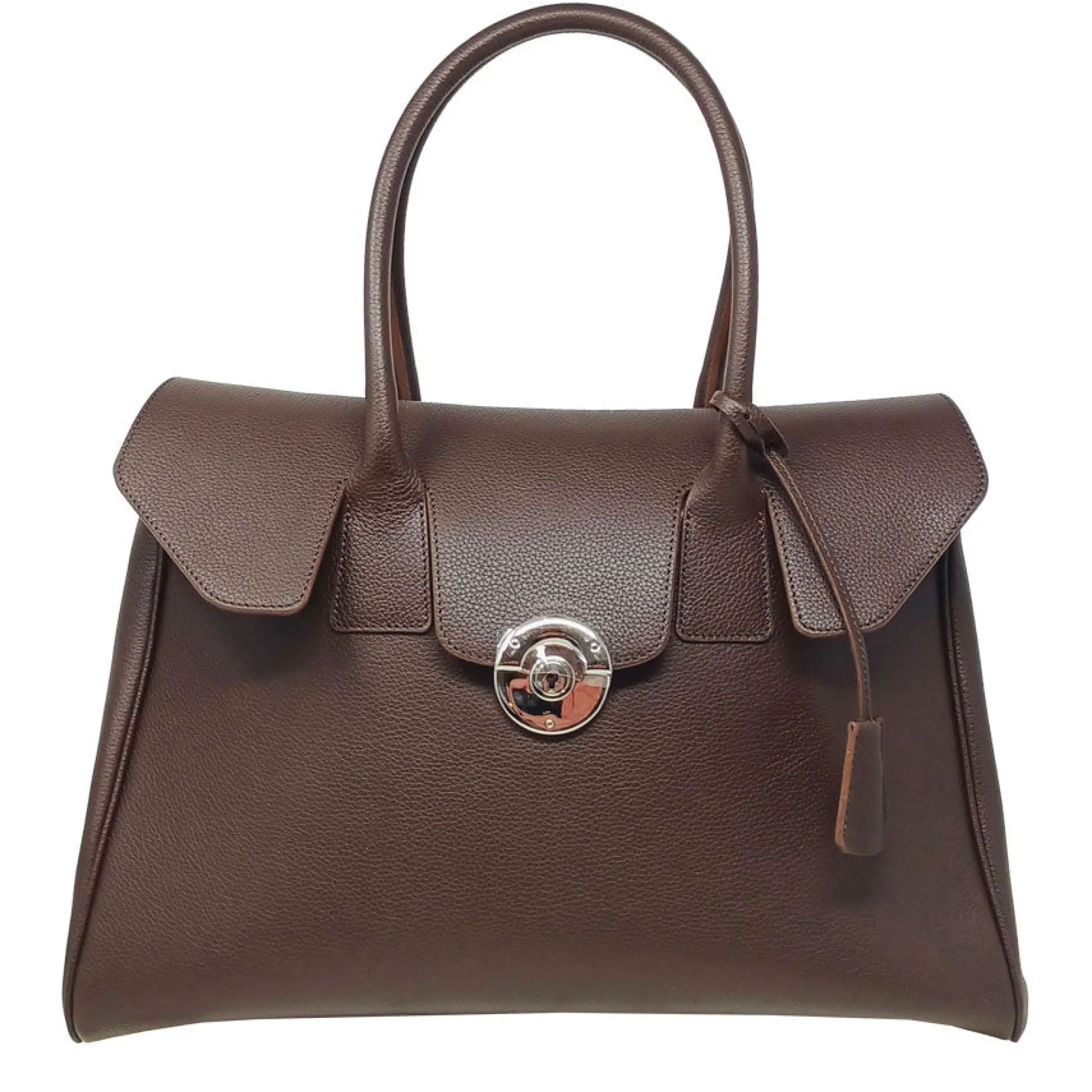 Maison Berthille Cabas & Grands Sacs À Main | Sacs>Sac à main Business Cortina en cuir grainé |