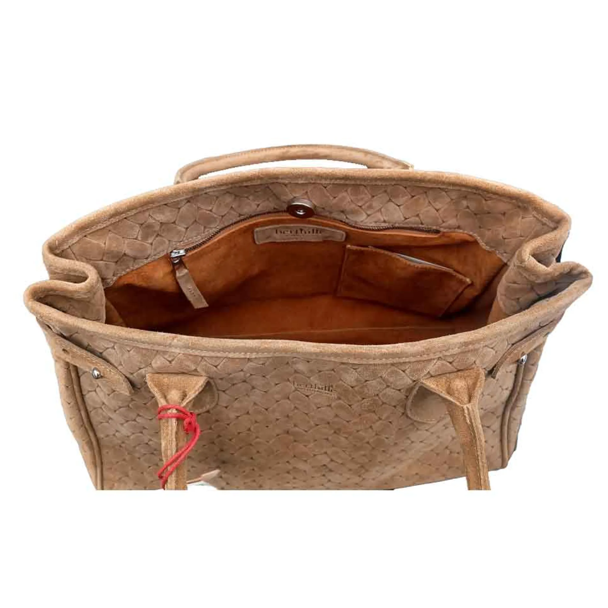 Maison Berthille Sacs>Sac à main Saint Moritz Velours Tressé Soul |