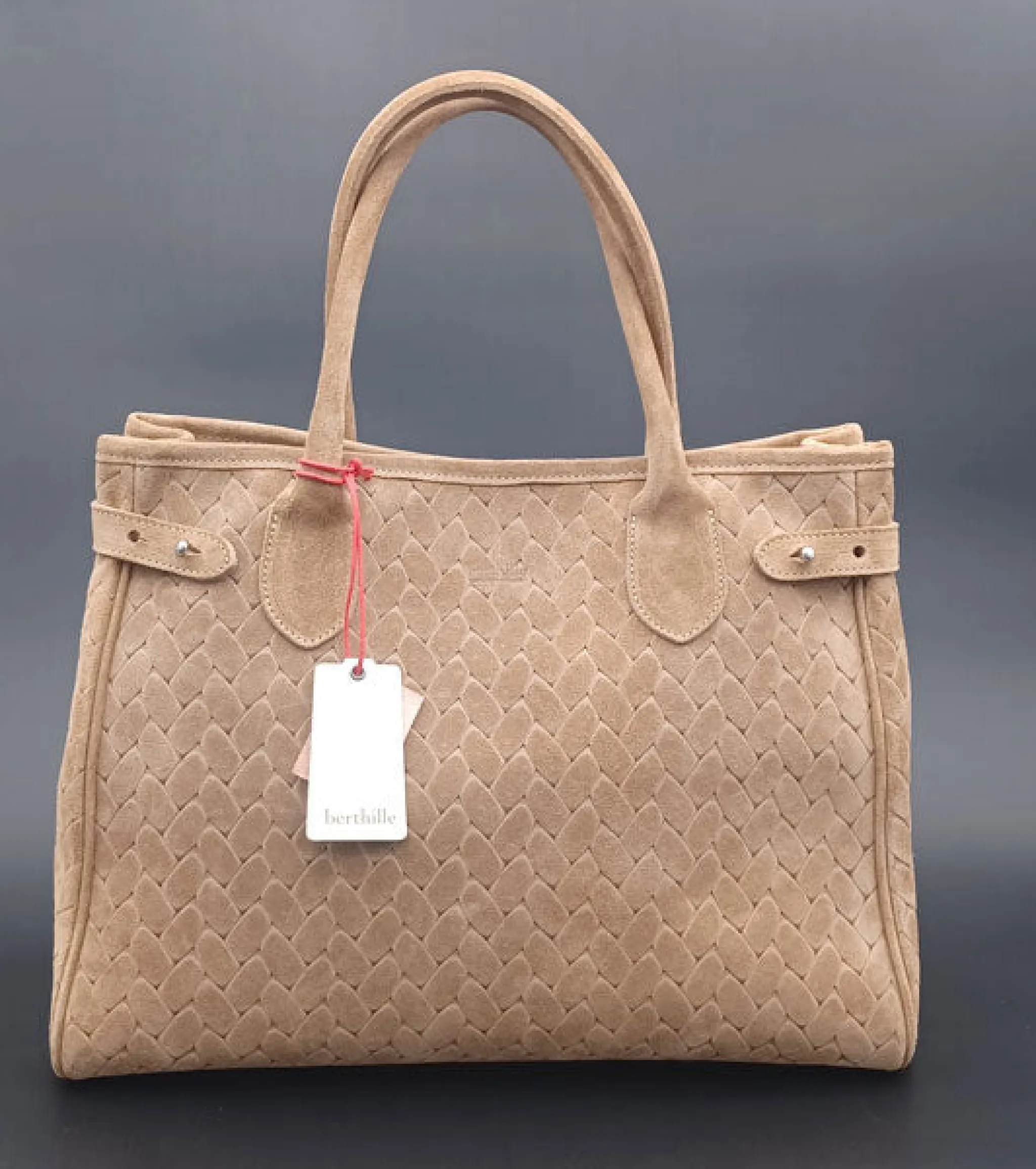 Maison Berthille Sacs>Sac à main Saint Moritz Velours Tressé Soul |